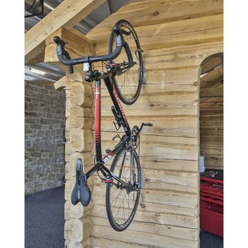 Fiets verticaal ophangen aan voorwiel – stalen wandhaak voor, Ophalen of Verzenden, Nieuw