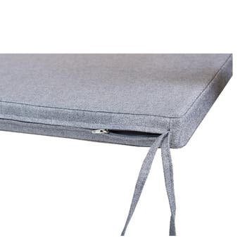 Tuinbankkussen Deluxe Licht Grijs 105 x 48 cm, Tuin en Terras, Verzenden, Nieuw