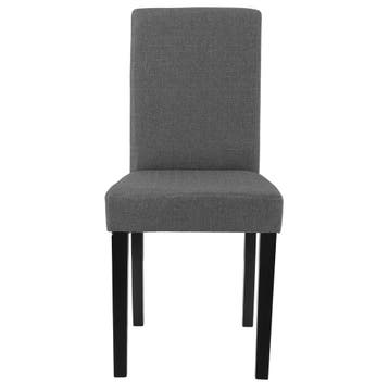 Eetkamerstoel set van 6 Hamburg eetkamerstoelen donkergrijs, Huis en Inrichting, Stoelen, Verzenden, Nieuw