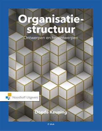 Organisatiestructuur Ontwerpen en herontwerpen 9789001120399, Boeken, Verzenden, Zo goed als nieuw