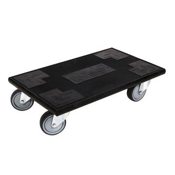 Meubelhondje 60x35 cm Zwart 300 kg Rubber Wiel, Zakelijke goederen, Kantoor en Winkelinrichting | Magazijn, Stelling en Opslag