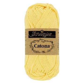 Scheepjes Catona 25g - 403 Lemonade - Haakgaren / Breigaren, Ophalen of Verzenden, Nieuw, Breien of Haken, Wol of Garen