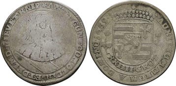 Mark zu 24 Grot Jever 1659 Oldenburg Grafschaft: Anton Gu..., Verzenden