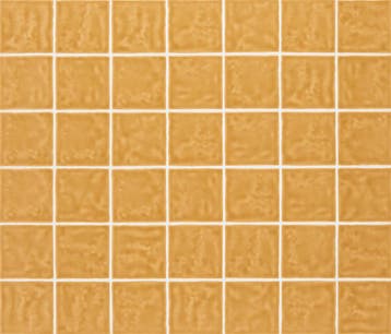 Wandtegel Equipe Handvorm Ritmo Amber Oranje 10x10, Nieuw, Minder dan 20 cm, 10 m² of meer, Wandtegels