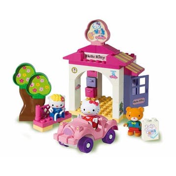 Hello Kitty auto wasstraat - 42 delig, Verzenden, Nieuw