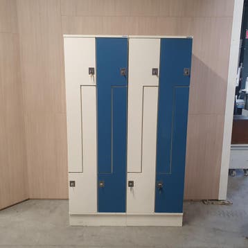 8-deurs Oostwoud ruimte besparende Z-lockerkast - 195x120x50, Ophalen of Verzenden, Nieuw