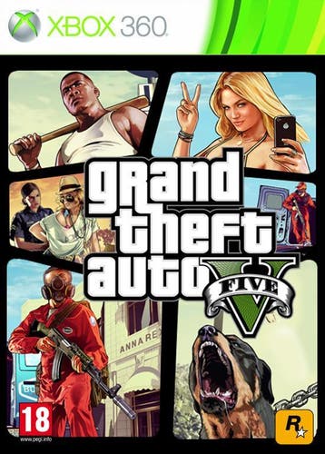 GTA 5 voor Xbox 360 (GTA V) - Grand Theft Auto Xbox 360, Spelcomputers en Games, Avontuur en Actie, 1 speler, Ophalen of Verzenden