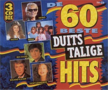 cd - Various - De 60 Beste Duitstalige Hits, Cd's en Dvd's, Verzenden, Zo goed als nieuw