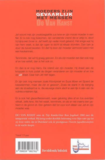Moeders zijn gevaarlijk met messen 9789059082762, Verzenden, Zo goed als nieuw, D. van Ranst