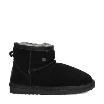 Warmbat Australia Wallaby gevoerde boots in het Zwart, Verzenden, Zwart, Lage of Enkellaarzen, Nieuw