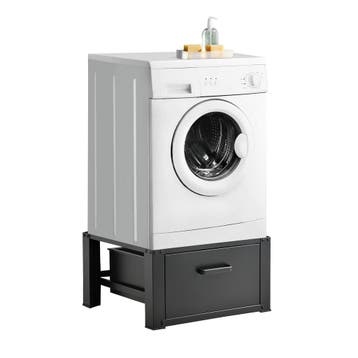 Wasmachine sokkel verhoger met lade 63x54x31 tot 150 kg zwar, Verzenden, Nieuw