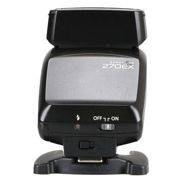 Canon Speedlite 270EX met garantie, Ophalen of Verzenden, Gebruikt
