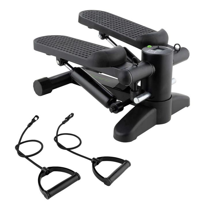 Tunturi Stepper, Black, Incl. Display, Sport en Fitness, Fitnessmaterialen, Stepbank, Nieuw, Verzenden