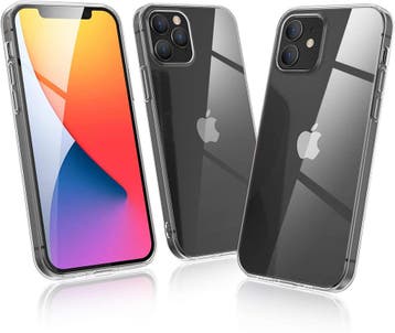 Hoesje Apple iPhone 12/12 Pro hard case transparant, Verzenden, Nieuw