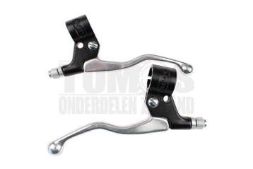 Remhendel greepset M84 kort aluminium / zwart Lusito, Ophalen of Verzenden, Nieuw, Lusito