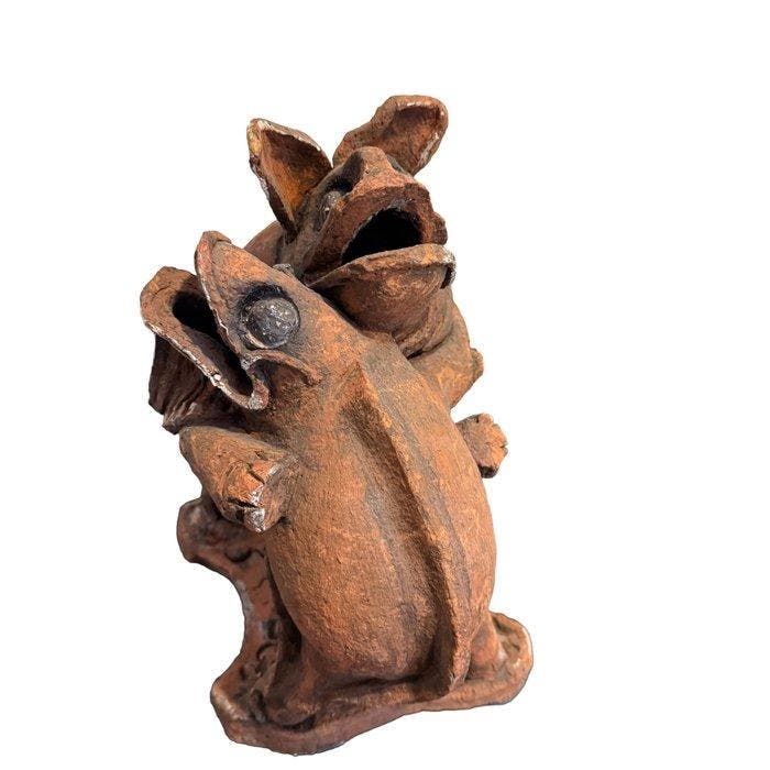 Michel Hereman (XX) - Post-apocalyptische sculptuur, Antiek en Kunst, Kunst | Designobjecten