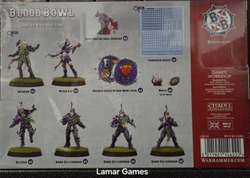 Warhammer Dark Elf Blood Bowl Team (Warhammer nieuw), Ophalen of Verzenden, Nieuw