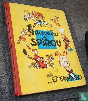 Robbedoes en Kwabbernoot - 4 Aventures de Spirou et Fanta..., Eén stripboek, Verzenden, Gelezen, Franquin, André.