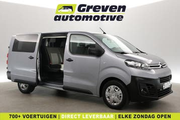 Opel Vivaro Citroën Jumpy 2.0 BlueHDI I L3H1 | DC | 6 Zits |, Nieuw, Zilver of Grijs, ABS, Opel