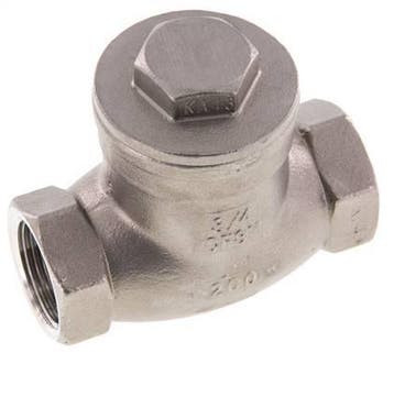 G 3/4 RVS Swing Terugslagklep 16 Bar (232 Psi) Metalen, Verzenden, Nieuw
