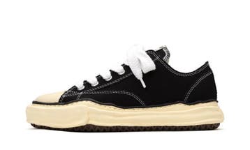 Maison Mihara Yasuhiro Peterson OG Sole Canvas Low Black, Nieuw