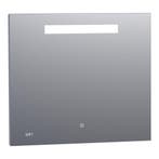 Brauer Quartz Spiegel - Rechthoekig - 80 cm - met Directe, Huis en Inrichting, Woonaccessoires | Spiegels, Ophalen of Verzenden