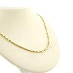 Gouden anker schakelcollier (Ketting), Ophalen of Verzenden, Gebruikt, Overige kleuren, Goud