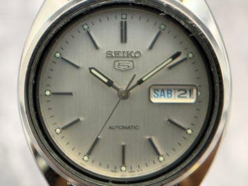 Seiko - Seiko 5 Automatic Day-Date - Zonder minimumprijs -
