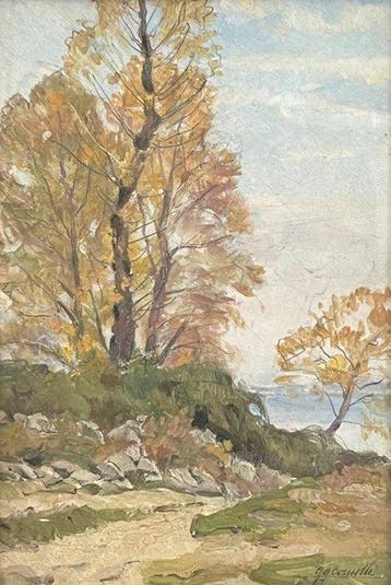 Luigi Comolli (1893-1976) - Sentiero autunnale