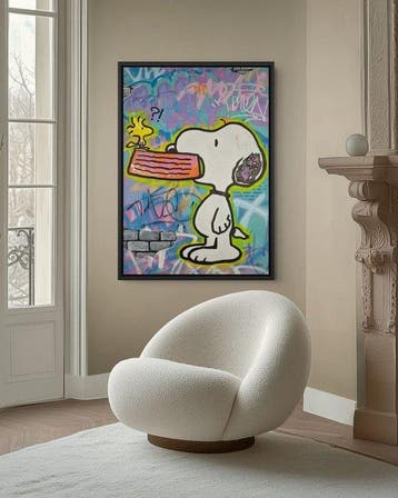 Hipo (1988) - Snoopy & Woodstock - So...? - XL Unique Work