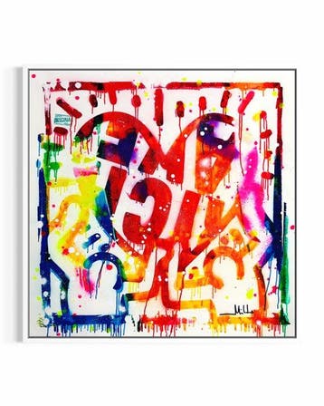 Mikko - Haring Heart Turnstile On Frame - XXL (NO RESERVE!), Antiek en Kunst