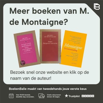 De sporen van het vuur - M. de Montaigne 9789025333874, Verzenden, Gelezen, M. de Montaigne