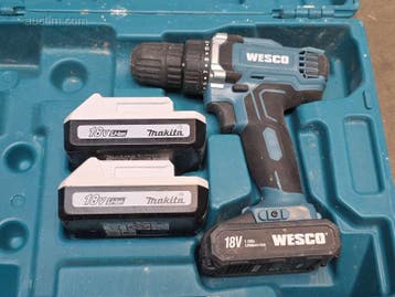 Accu schroefmachine Wesco WS2971K2, Nieuw