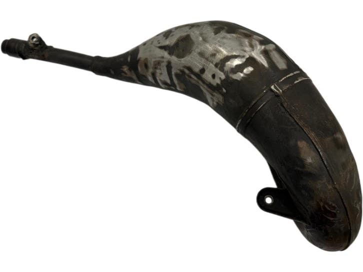 Gebruikt: Beschadigde Originele Uitlaat Suzuki RM125 2004-20, Motoren, Onderdelen | Overige, Ophalen of Verzenden