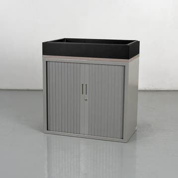 Plantenbak Bisley - Zwart - 11,5 x 80 x 47 cm - Geschikt, Ophalen of Verzenden