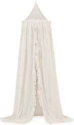 Jollein Baby Klamboe Vintage Ruffle 245cm - Ivory, Kinderen en Baby's, Verzenden, Nieuw