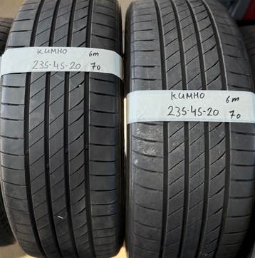 2x 235-45-20 Kumho Zomer 2x 6mm €70 Per Band 235 45 20, Ophalen, Gebruikt, 235 mm, Band(en)