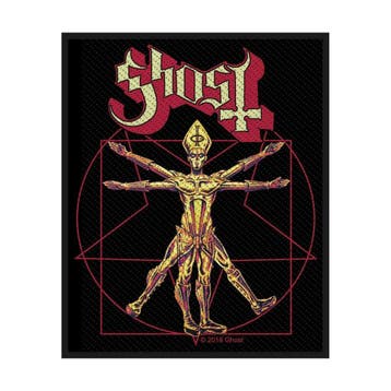 Ghost - The Vitrivian Ghost - patch officiële merchandise, Ophalen of Verzenden, Nieuw, Kleding
