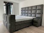 Boxspring naar jouw budjet samenstellen? 180 200 210 160, Verzenden, Blauw, Tijdloos, 180 cm