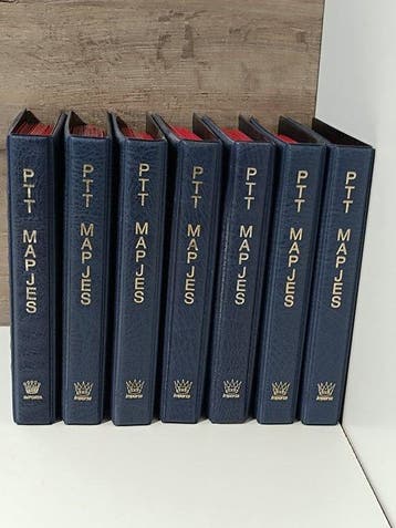 Nederland 1982/2001 - Complete set postzegelmapjes, Postzegels en Munten, Gestempeld