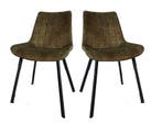 2dekans | Meubel31 Riva Eetkamerstoelen – Duopack – Luxe, Ophalen of Verzenden, Zo goed als nieuw