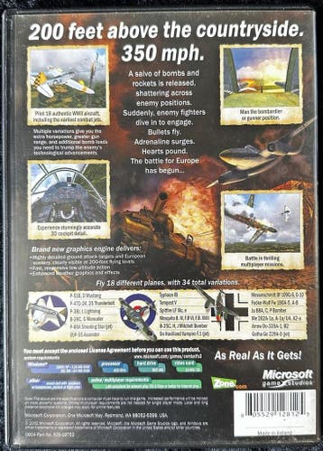 Microsoft Combat Flight Simulator 3 Battle For Europe PC, Spelcomputers en Games, Games | Pc, Verzenden, Nieuw