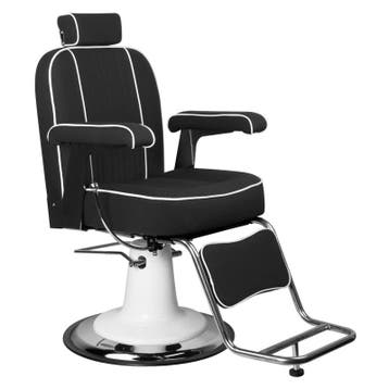 Gabbiano Amadeo Black Barber Chair – Professionele, Ophalen of Verzenden
