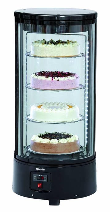 Bartscher Gekoelde taartvitrine - 73 Liter, Verzenden, Nieuw in verpakking