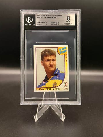 Beckett 8 Panini 2002 World Cup Korea/Japan Zlatan Ibrahimov, Verzenden, Zo goed als nieuw, Losse kaart