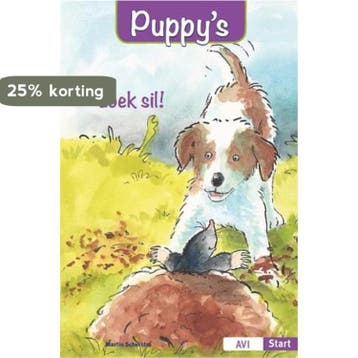 Puppys zoek Sil ! ( AVI start boekje) - Martin Scherstra, Verzenden, Gelezen, Martin Scherstra