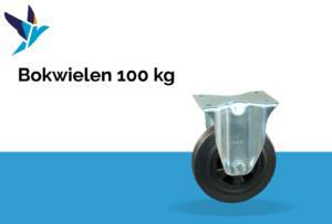 Bokwielen 100 kg - direct leverbaar, Doe-het-zelf en Verbouw, Zwenkwielen, Nieuw, Verzenden
