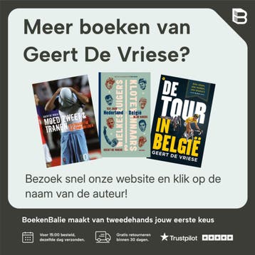Moed, zweet en tranen 9789057204715 Geert De Vriese, Verzenden, Gelezen, Geert De Vriese