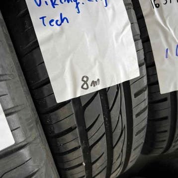 2 x Viking Citytech 165-70-13 Zomerbanden 8mm, Gebruikt, 13 inch, Ophalen of Verzenden, Band(en)
