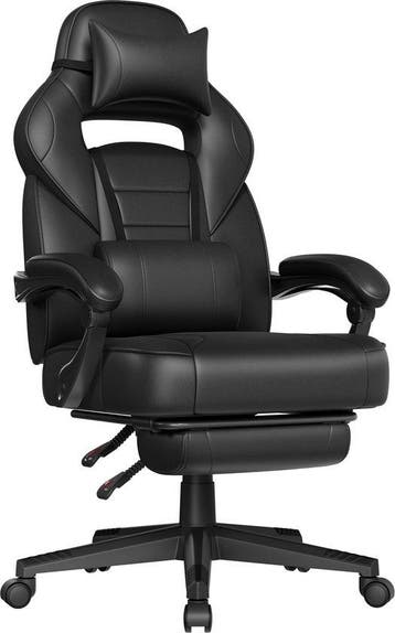 SONGMICS - Gaming Stoel - bureaustoel - gamingchair - Met, Verzenden, Nieuw